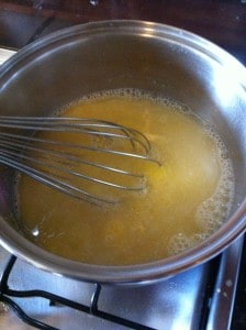 Reduce heat and whisk in polenta