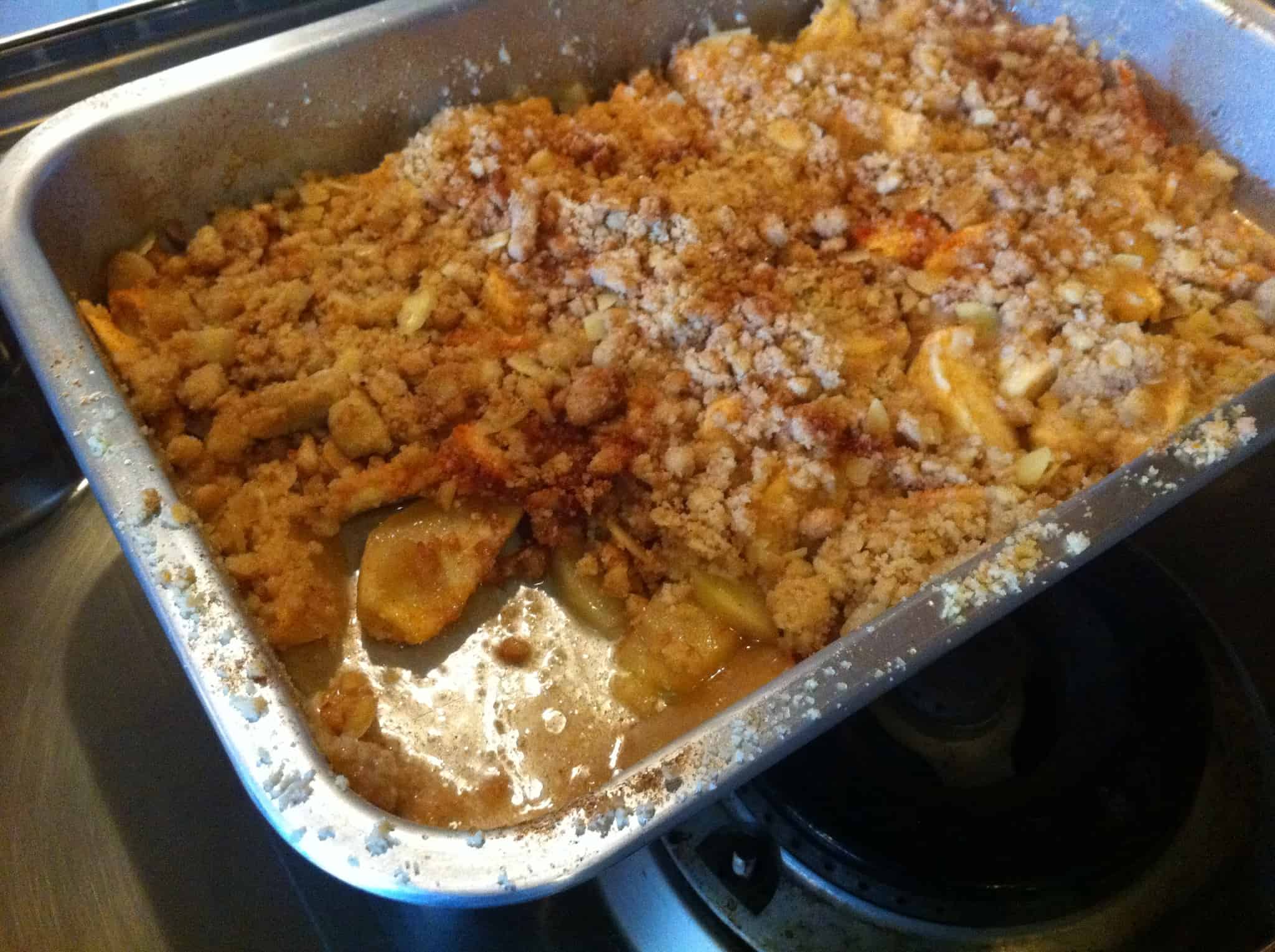 Grain Free, Dairy Free Apple Crisp