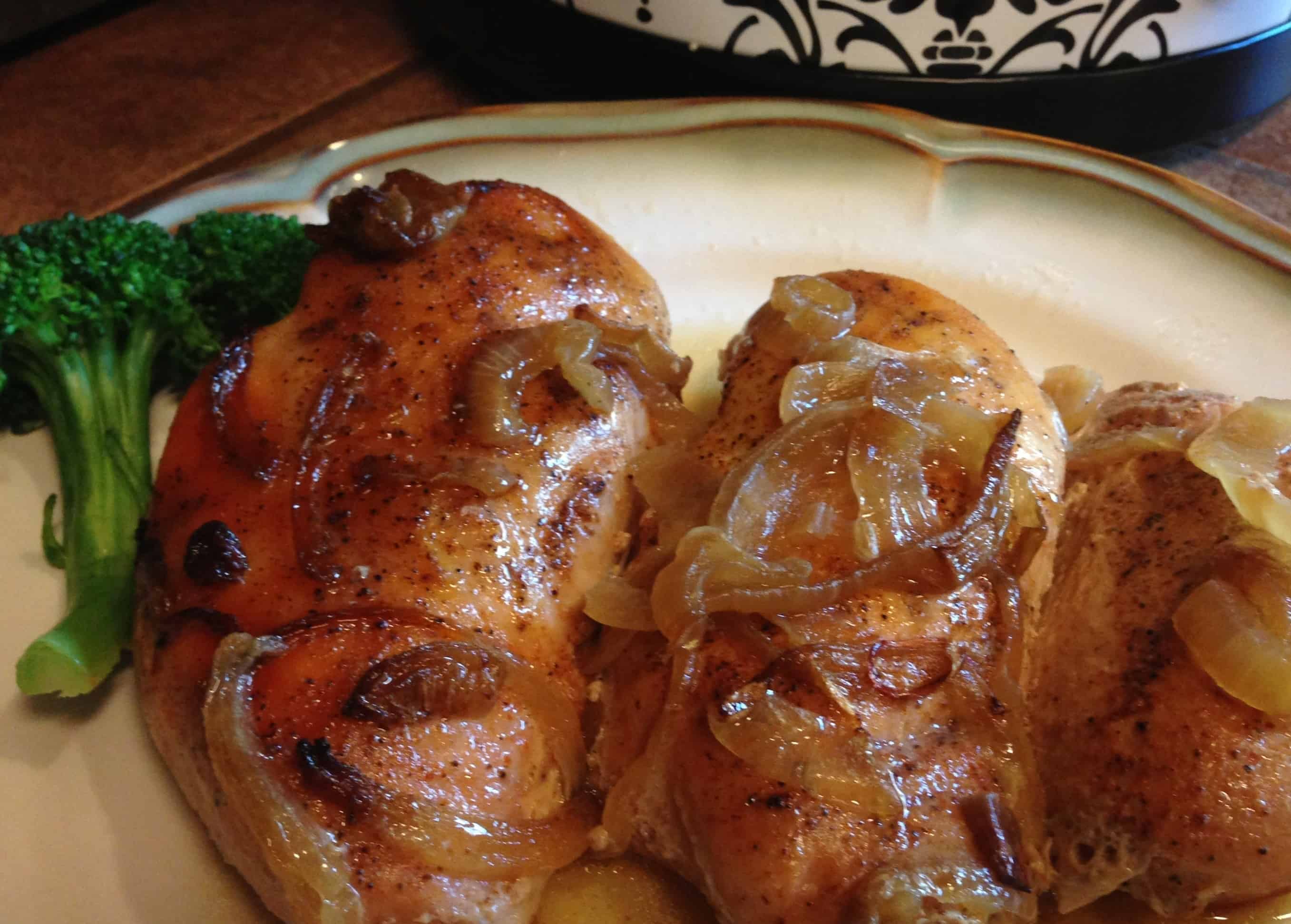 Gluten free baked chicken in the crock-pot