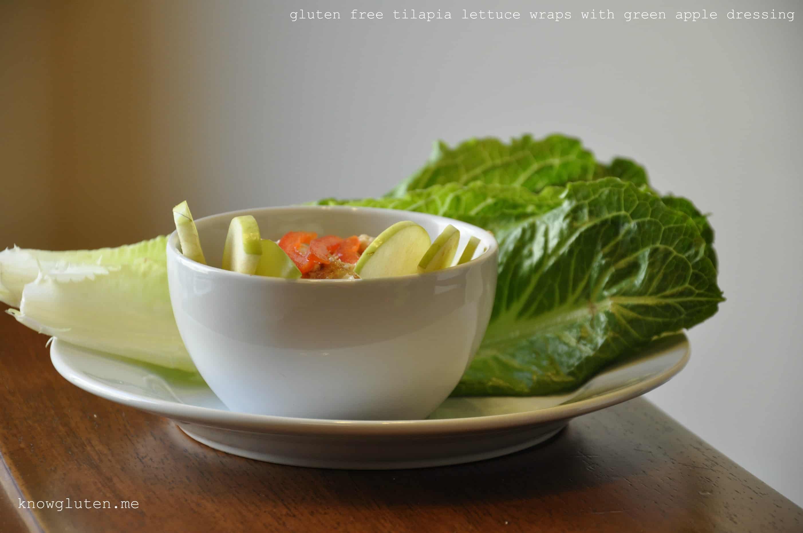 gluten free tilapia lettuce wrap from knowgluten.me