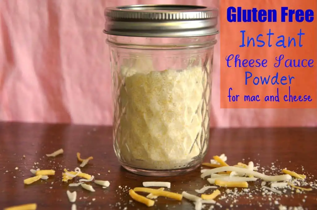 Gluten Free Instant Cheese Sauce Powder for Macaroni and Cheese or