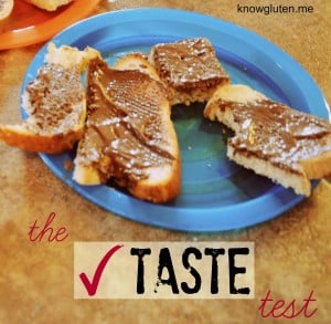School Lunch Challenge - Gluten Free Bread - The Taste Test - Knowgluten.me
