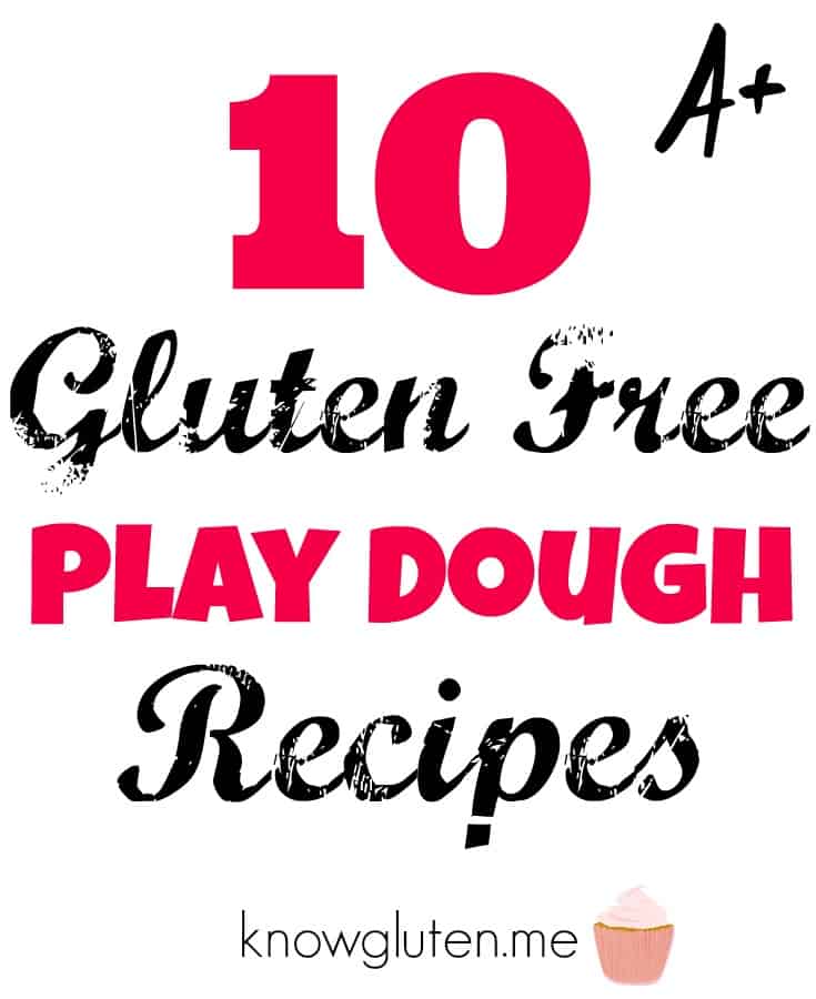 10 Gluten Free Playdough Recipes from knowgluten.me