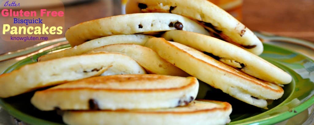 Better Gluten Free Bisquick Pancakes from knowgluten.me