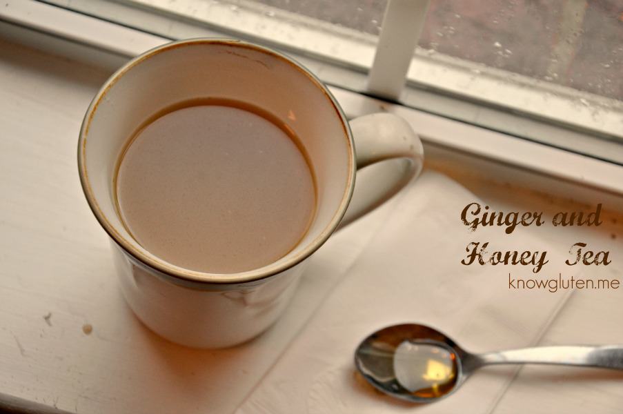 Ginger and honey tea from knowgluten.me