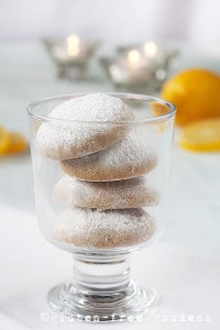 Snowy Lemon Cookies
