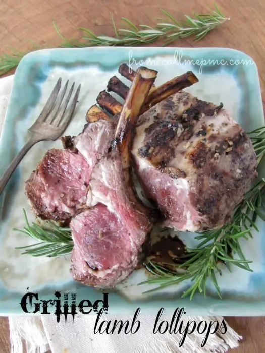 Grilled Lamb Lollipops from Call Me PMc {click the picture to go to the recipe}