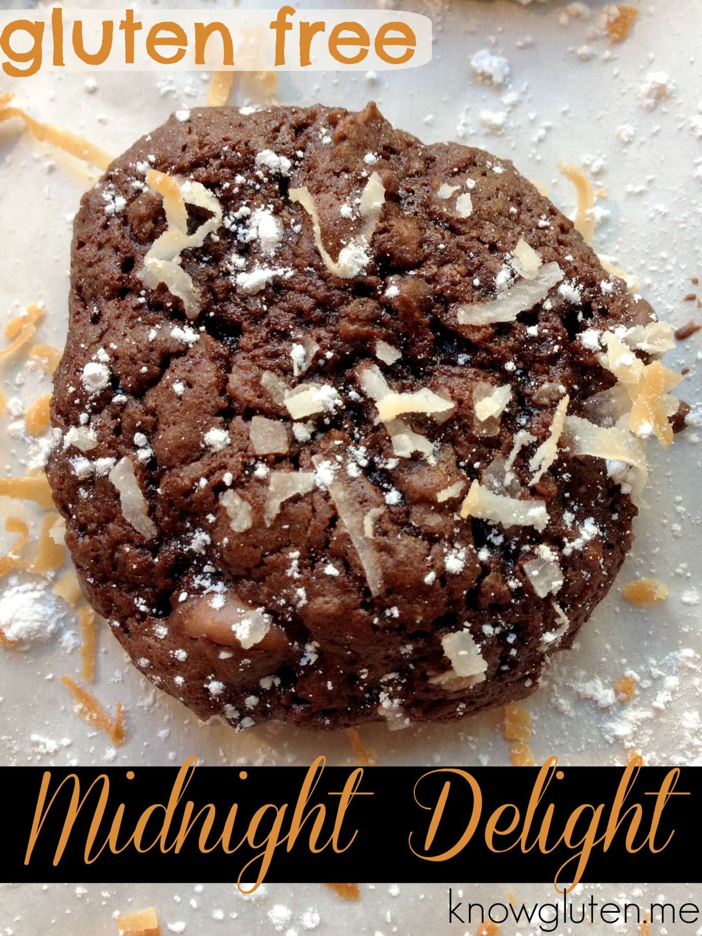 gluten free midnight delight Christmas cookies from knowgluten.me