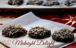 Gluten Free Midnight Delight Double Chocolate Chip Cookies from knowgluten.me