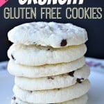 finally crunchy gluten free chocolate chip cookies from knowgluten.me