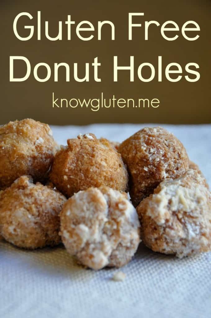 Gluten Free Donut Holes from knowgluten.me