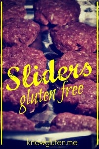 Easy gluten free sliders (meatballs) from knowgluten.me
