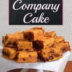 Easy Gluten Free Company Cake!! I always make this when I have last minute company or need to serve breakfast to a crowd. knowgluten.me