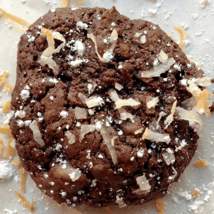 Chocolate Gluten Free Cake Mix Cookie - Easy!
