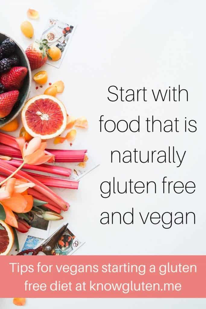 Naturally gluten free and vegan food.