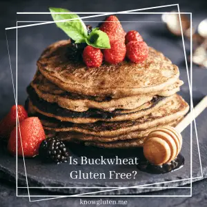 is buckwheat gluten free? buckwheat pancakes facebook image