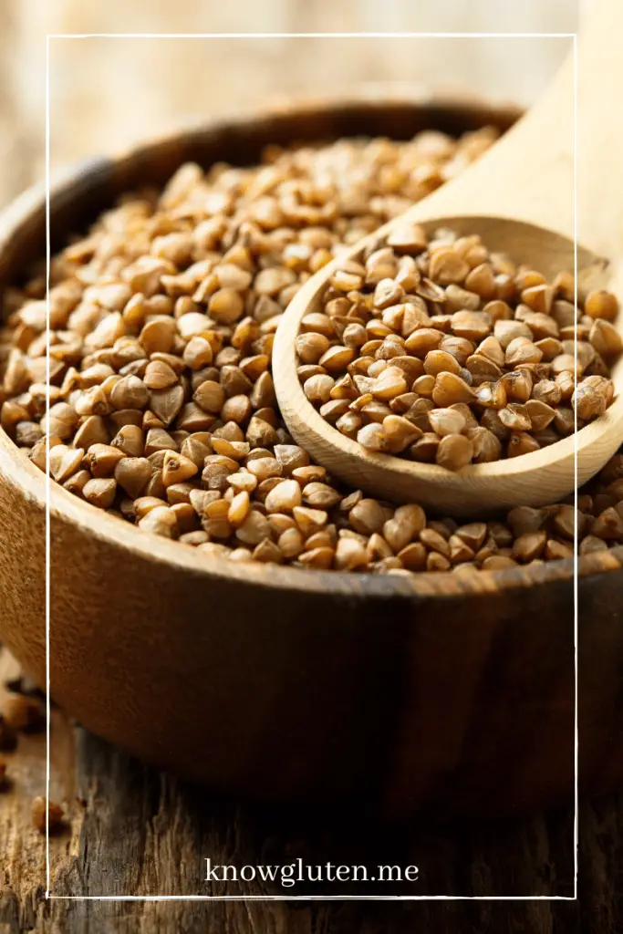 is buckwheat gluten free? buckwheat in a bowl